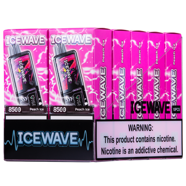 BUY 1 GET 1 FREE Peach Ice Icewave X8500 | Vape Amazon India
