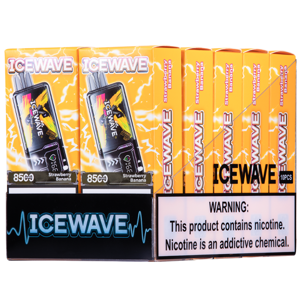 BUY 1 GET 1 FREE Strawberry Banana Icewave X8500 | Vape Amazon India