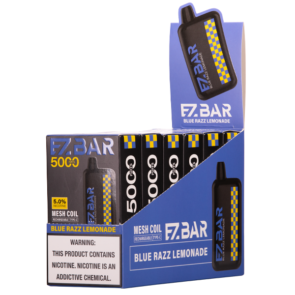 BUY 1 GET 1 FREE Blue Razz Lemonade EZBAR 5000 | Vape Amazon India