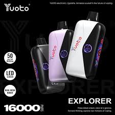 Yuoto Explorer 16000 puffs Rechargeable Vape