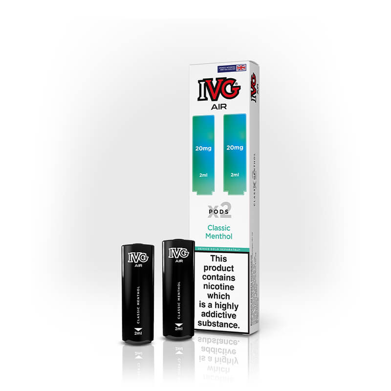 IVG Air Classic Menthol Prefilled Vape Pods - 20mg