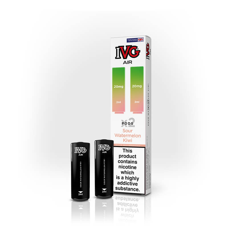 IVG Air Sour Watermelon Kiwi Prefilled Vape Pods - 20mg