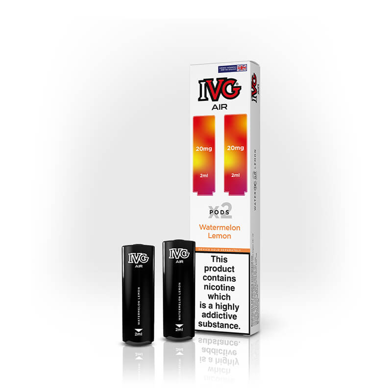 IVG Air Watermelon Lemon Prefilled Vape Pods - 20mg