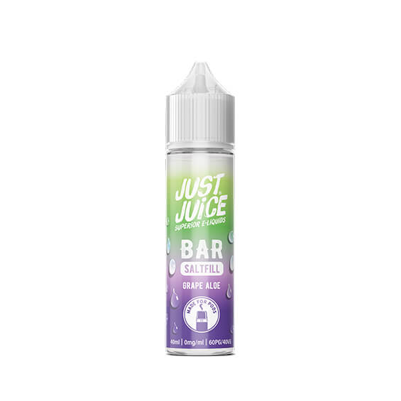 Just Juice Bar Saltfill Grape Aloe Shortfill 40ml E-Liquid