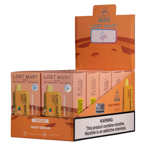 BUY 1 GET 1 FREE Mary Dream Lost Mary OS5000 | Vape Amazon India