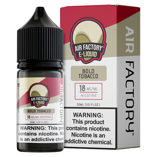 BUY 1 GET 1 FREE Bold Tobacco Air Factory Salt | Vape Amazon India