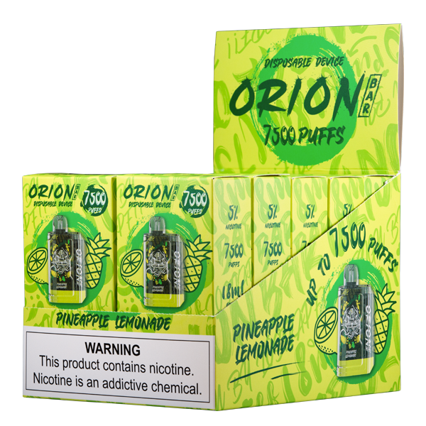 BUY 1 GET 1 FREE Pineapple Lemonade Orion Bar 7500 | Vape Amazon India
