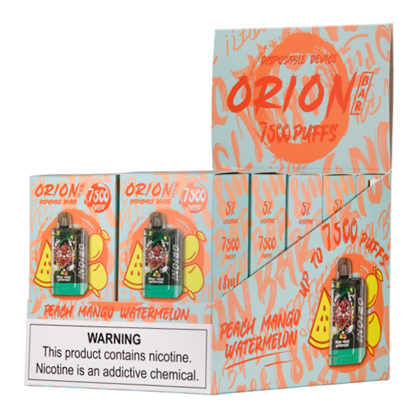 BUY 1 GET 1 FREE Peach Mango Watermelon Orion Bar | Vape Amazon India