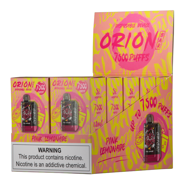 BUY 1 GET 1 FREE Pink Lemonade Orion Bar 7500 | Vape Amazon India