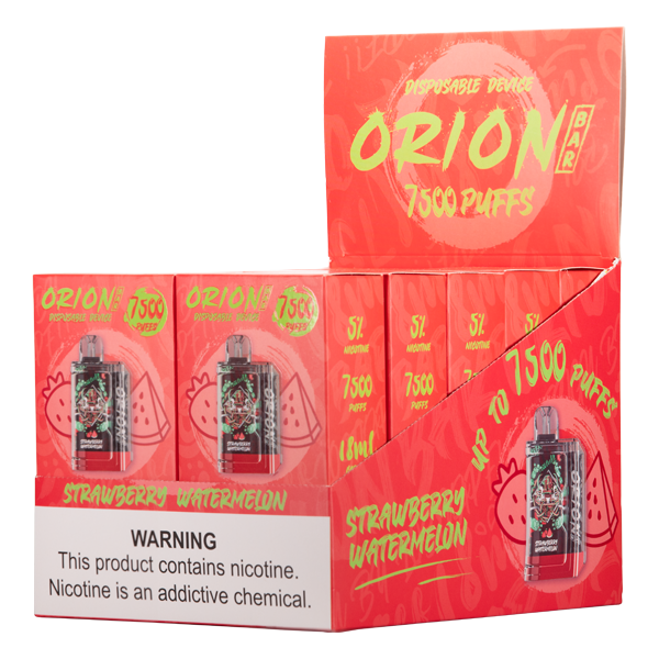 BUY 1 GET 1 FREE Strawberry Watermelon Orion Bar 7500 | Vape Amazon India