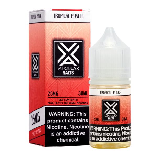 BUY 1 GET 1 FREE Tropical Punch VaporLax Salt | Vape Amazon India