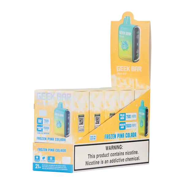 BUY 1 GET 1 FREE Frozen Pina Colada Geek Bar Pulse (Frozen Edition) | Vape Amazon India Geek Vape