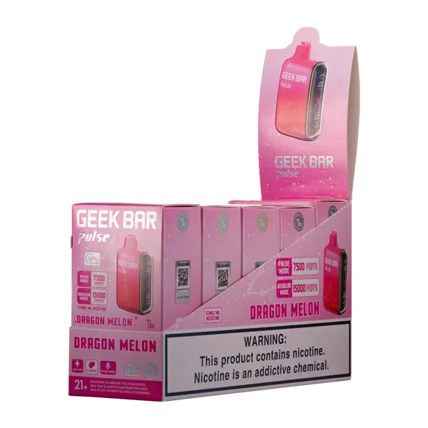 BUY 1 GET 1 FREE Dragon Melon Geek Bar Pulse | Vape Amazon India Geek Vape