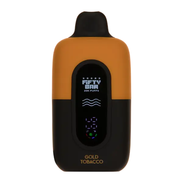 BUY 1 GET 1 FREE Gold Tobacco Fifty Bar 20K | Vape Amazon India