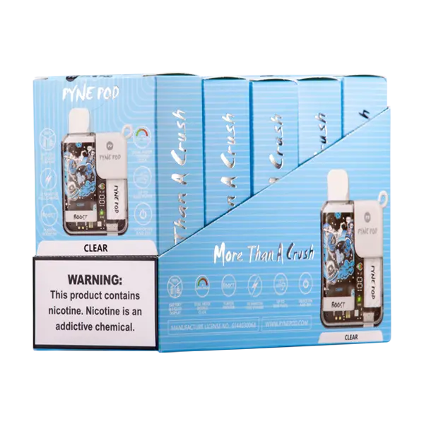 BUY 1 GET 1 FREE Clear Pyne Pod Boost | Vape Amazon India Pyne Pod