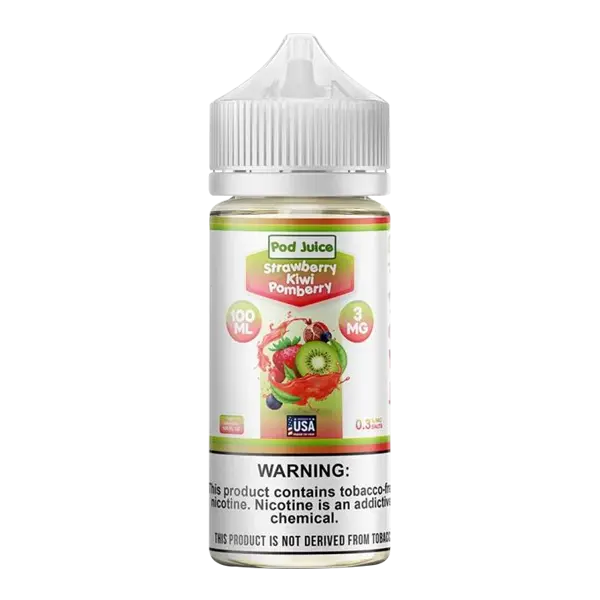 BUY 1 GET 1 FREE Strawberry Kiwi Pomberry Pod Juice 100ml | Vape Amazon