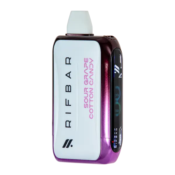 BUY 1 GET 1 FREE Sour Grape Cotton Candy Rifbar Turbo-X 25k | Vape Amazon