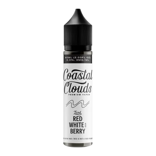 BUY 1 GET 1 FREE Red White & Berry Iced Coastal Clouds E-Juice | Vape Amazon India