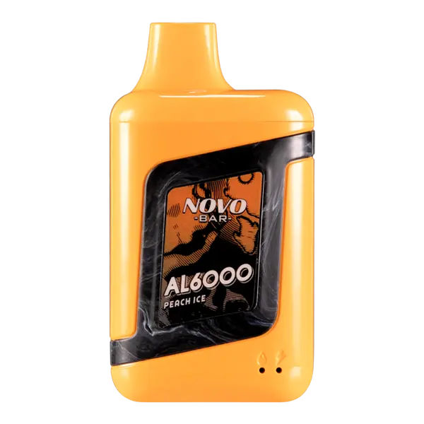 BUY 1 GET 1 FREE Peach Ice Novo Bar AL6000 | Vape Amazon India