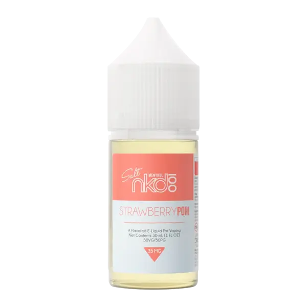 BUY 1 GET 1 FREE Strawberry Pom NKD 100 Menthol Salts | Vape Amazon India