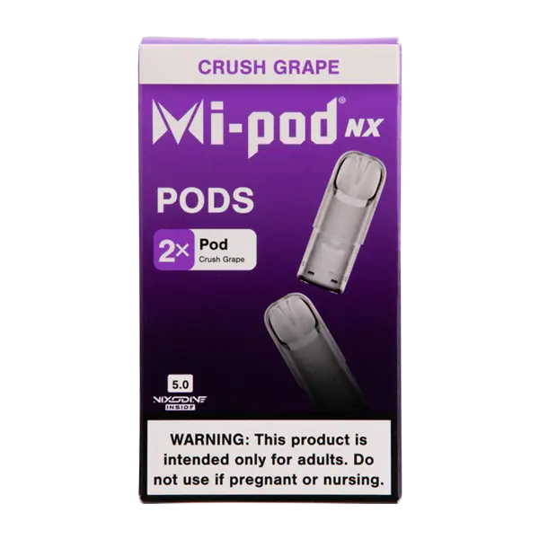 BUY 1 GET 1 FREE Crush Grape Mi-Pod NX 2pk Pods | Vape Amazon
