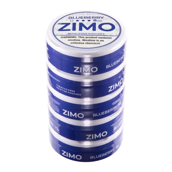 BUY 1 GET 1 FREE Blueberry ZIMO Pouches | Vape Amazon India Zimo