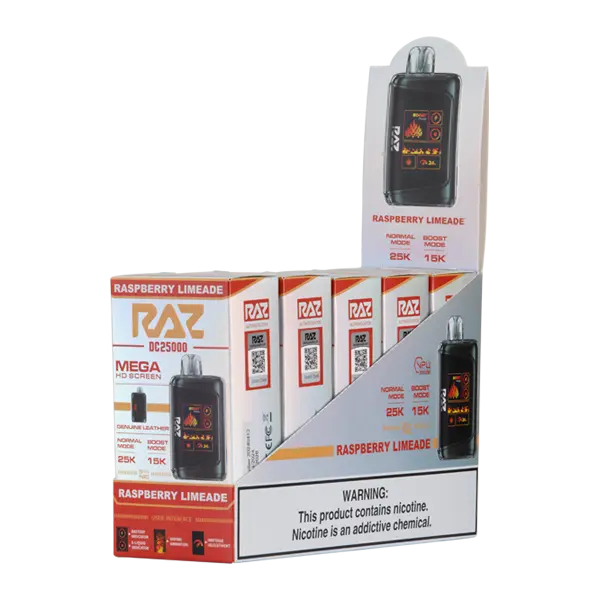 BUY 1 GET 1 FREE Raspberry Limeade RAZ LTX 25000 | Vape Amazon India RAZ
