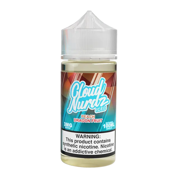 BUY 1 GET 1 FREE Peach Dragonfruit Cloud Nurdz Iced eJuice | Vape Amazon India