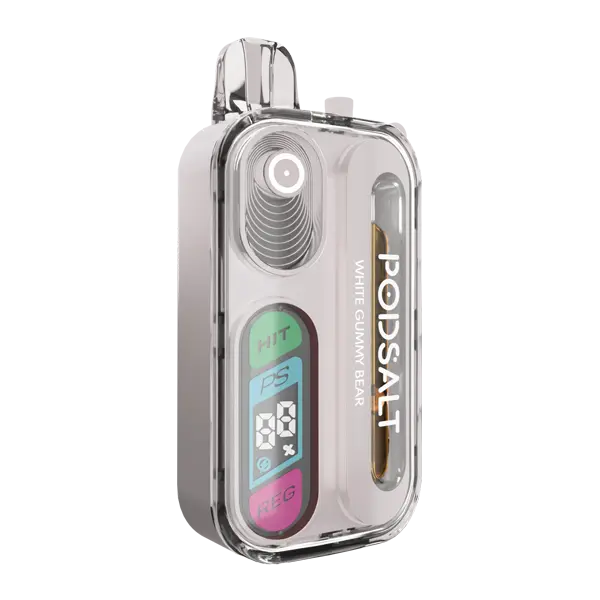 BUY 1 GET 1 FREE White Gummy Bear POD SALT Hit 40K | Vape Amazon India Pod Salt