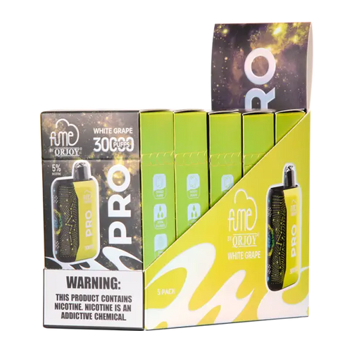 BUY 1 GET 1 FREE White Grape Fume PRO 30K | Vape Amazon India Fume
