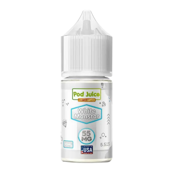 BUY 1 GET 1 FREE White Monster Pod Juice | Vape Amazon India Pod Juice