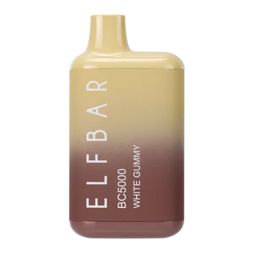 BUY 1 GET 1 FREE White Gummy Elf Bar 5000 | Vape Amazon India Elf Bar
