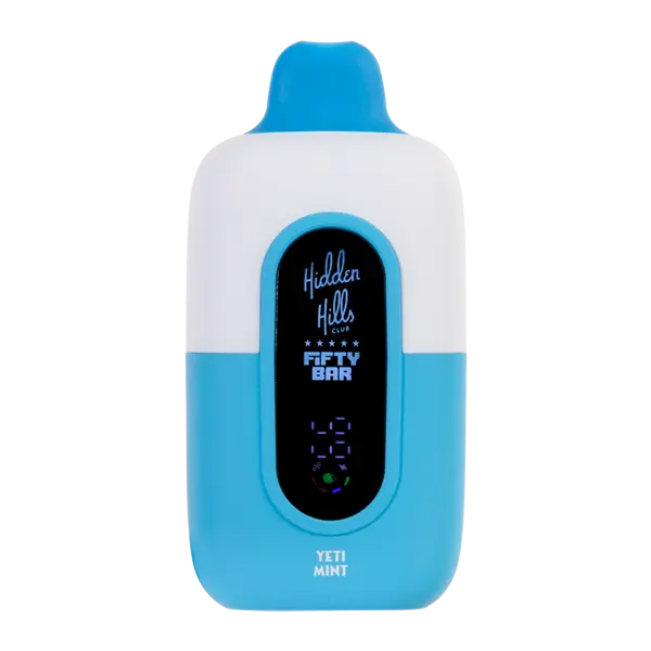 BUY 1 GET 1 FREE Yeti Mint Hidden Hills X Fifty Bar | Vape Amazon India Hidden Hills Club
