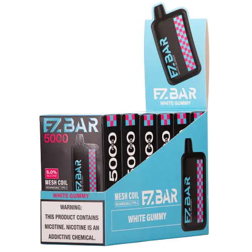 BUY 1 GET 1 FREE White Gummy EZBAR 5000 | Vape Amazon India EZEE