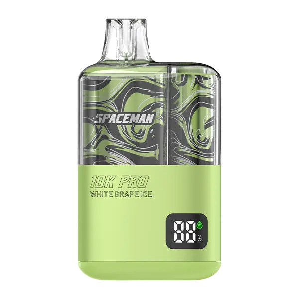 BUY 1 GET 1 FREE White Grape Ice Spaceman 10K PRO | Vape Amazon India Smok