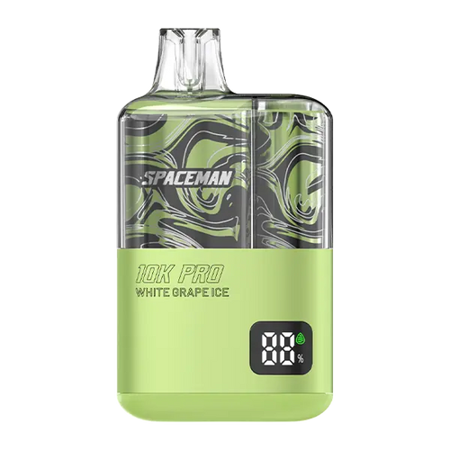 BUY 1 GET 1 FREE White Grape Ice Spaceman 10K PRO | Vape Amazon India Smok