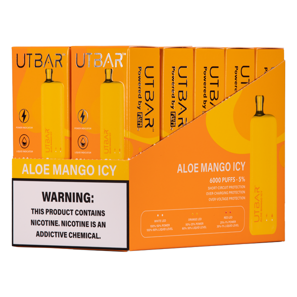BUY 1 GET 1 FREE Aloe Mango Icy UT Bar | Vape Mumbai India - Vape Mumbai India
