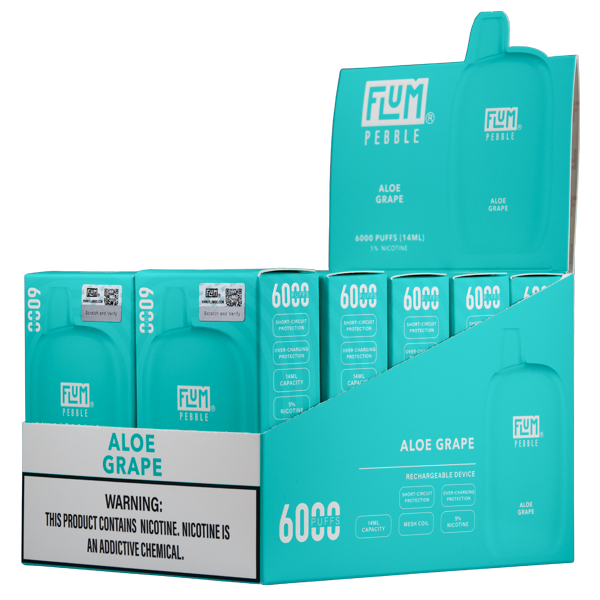BUY 1 GET 1 FREE Aloe Grape FLUM Pebble | Vape Mumbai India - Vape Mumbai India