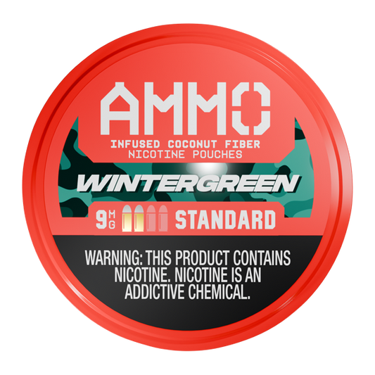 Wintergreen AMMO Nicotine Pouches