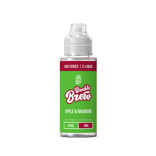 Ohm Brew Double Brew Apple Rhubarb 100ml Shortfill