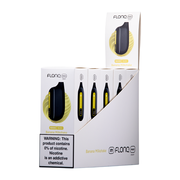 BUY 1 GET 1 FREE Banana Milkshake FLONQ Max Smart | Vape Mumbai India