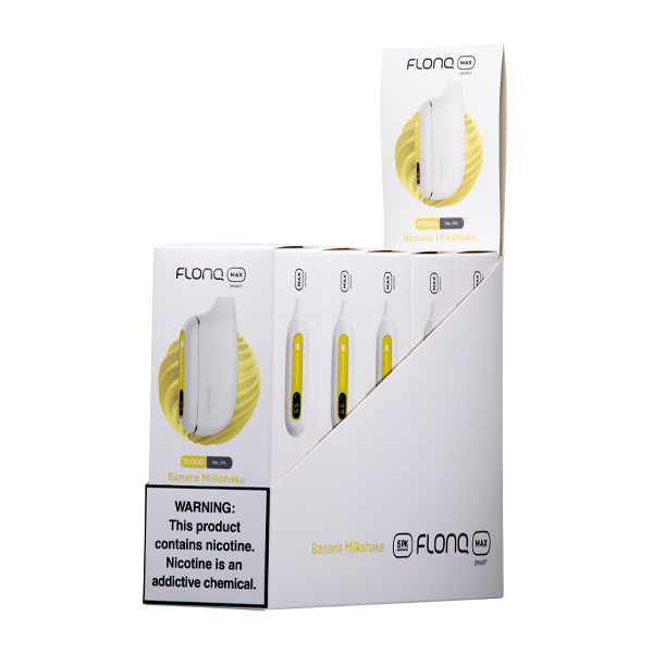 BUY 1 GET 1 FREE Banana Milkshake FLONQ Max Smart | Vape Mumbai India