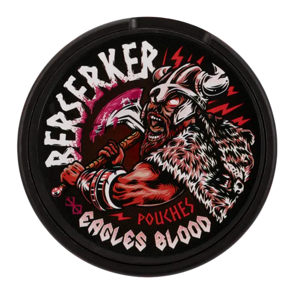 BUY 1 GET 1 FREE Eagle's Blood BERSERKER Caffeine Pouches | Vape Amazon India Berserker