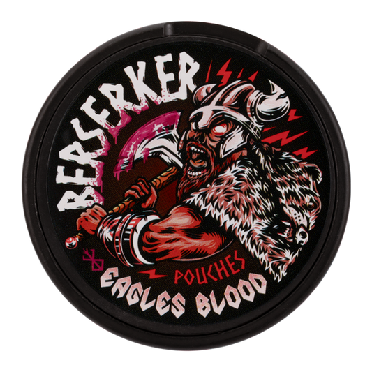 BUY 1 GET 1 FREE Eagle's Blood BERSERKER Caffeine Pouches | Vape Amazon India