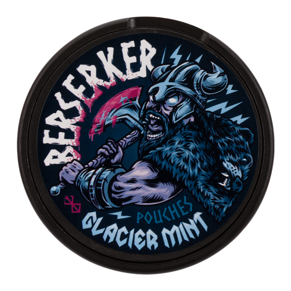BUY 1 GET 1 FREE Glacier Mint BERSERKER Caffeine Pouch | Vape Amazon India