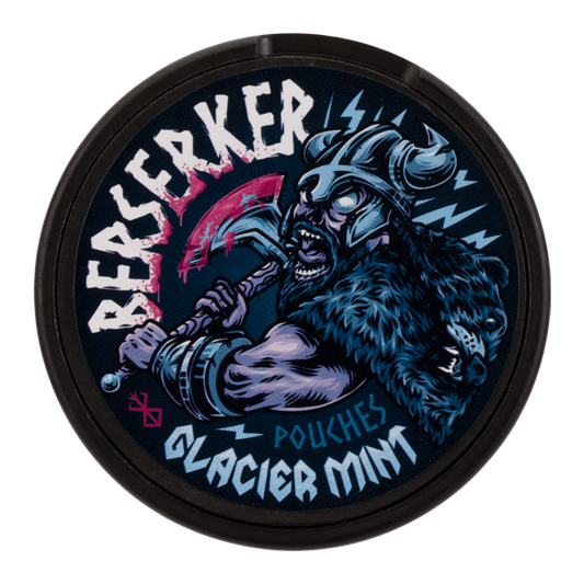 BUY 1 GET 1 FREE Glacier Mint BERSERKER Caffeine Pouch | Vape Amazon India