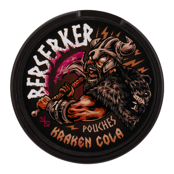 BUY 1 GET 1 FREE Kraken Kola BERSERKER Caffeine Pouches | Vape Amazon India