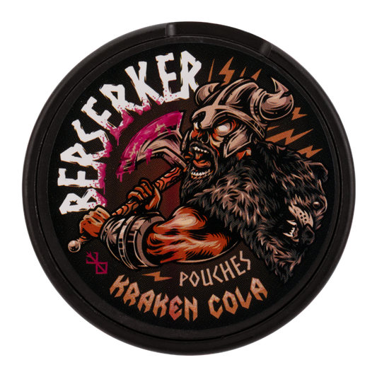 BUY 1 GET 1 FREE Kraken Kola BERSERKER Caffeine Pouches | Vape Amazon India