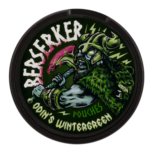 BUY 1 GET 1 FREE Odin's Wintergreen BERSERKER Caffeine Pouches | Vape Amazon India Berserker