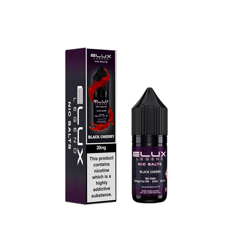 Elux Legend Black Cherry Nic Salt E-Liquid 10ml